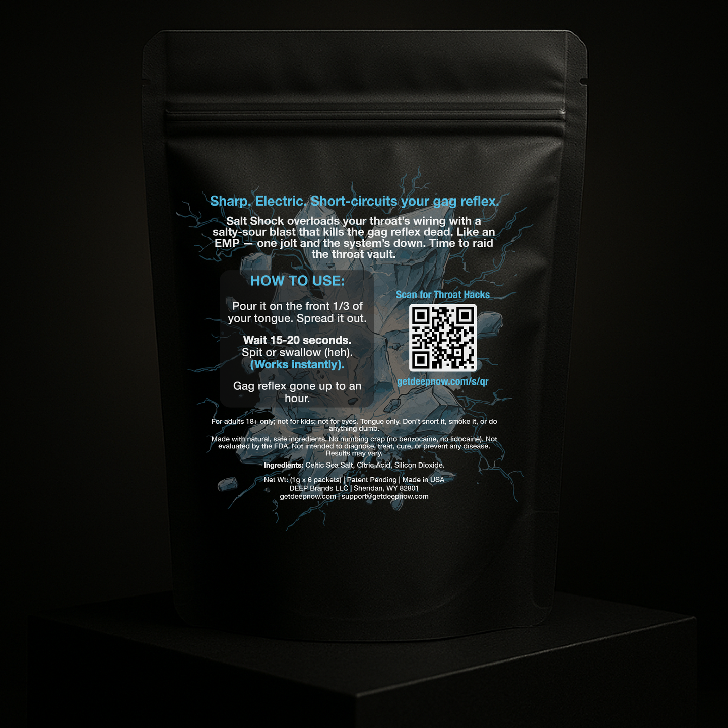 DEEP 6-Pack | Train your gag into submission.